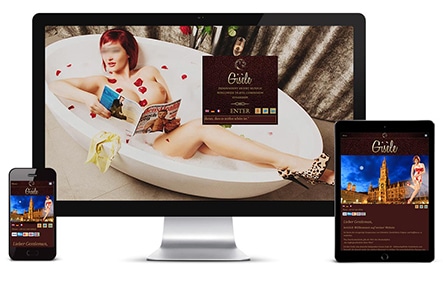 Independent Escort Webdesign Beispiel